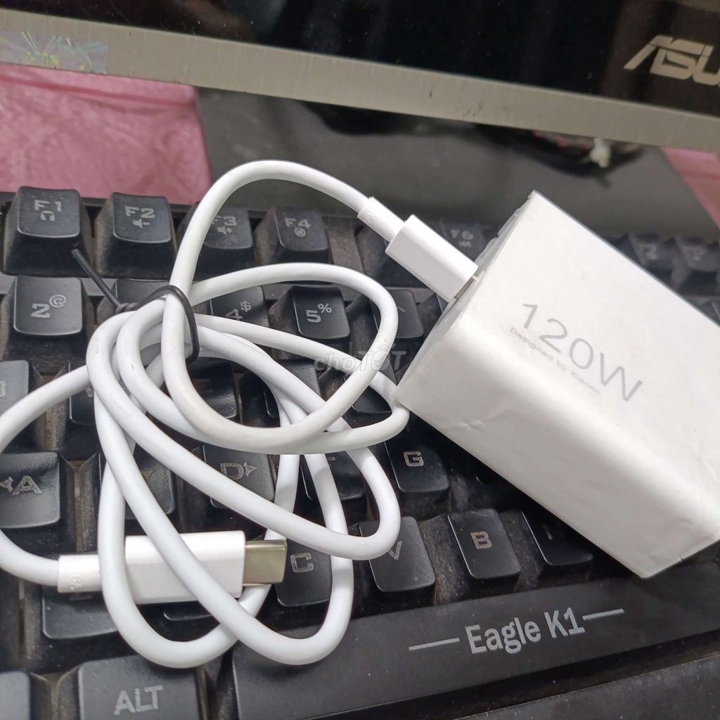 Củ sạc Xiaomi 120W Kèm cáp type c. Mua bán Phụ kiện (Màn hình, Chuột...) tại Thành phố Thủ Đức Tp Hồ Chí Minh được đăng bởi Cũ Giá Rẻ hình 1