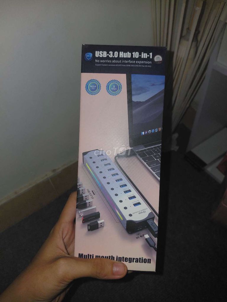 Bộ chia USB Hub Xám. Mua bán Phụ kiện (Màn hình, Chuột...) tại Quận 12 Tp Hồ Chí Minh được đăng bởi Tâm Đan hình 1