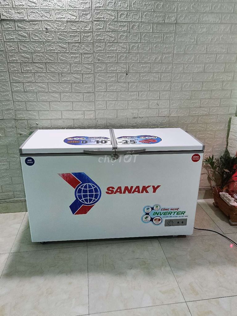 Thanh lý tủ đông Sanaky tổng 400 lít