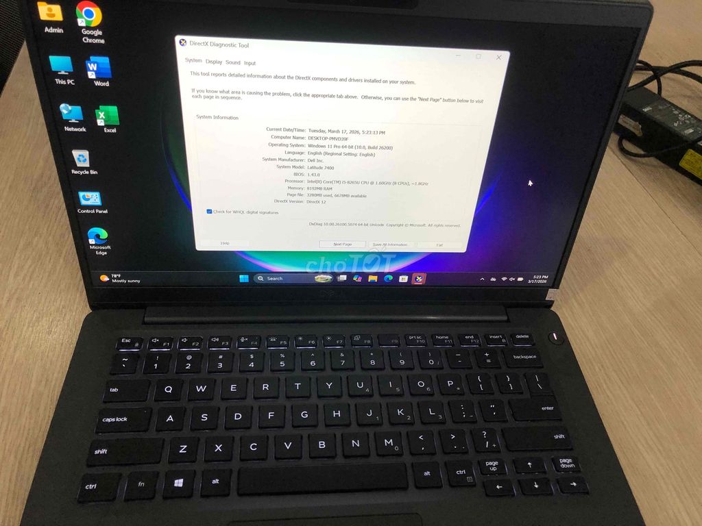 Dell Latitude 7400 i5 8265U 14 inch 8GB/256GB. Mua bán Laptop tại Quận Hải Châu Đà Nẵng được đăng bởi Nguyễn Hoàng Trung hình 1