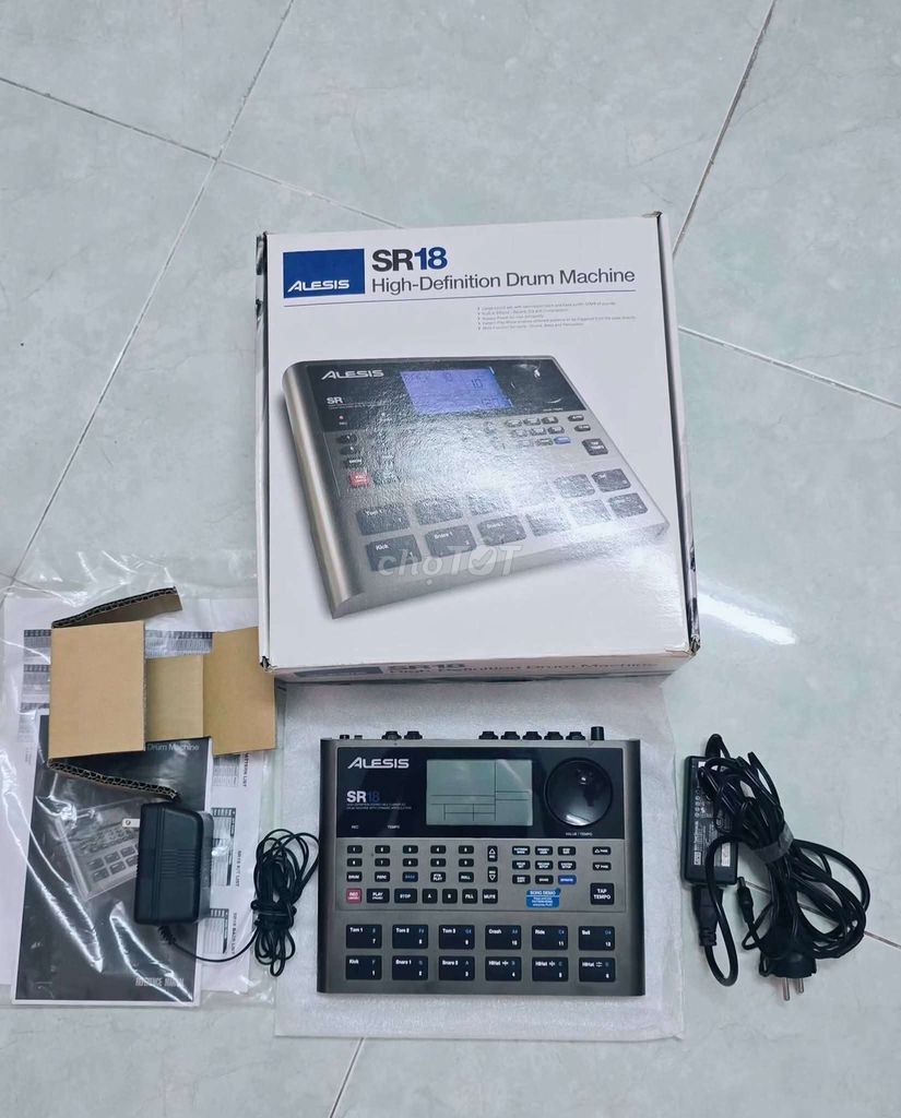 Máy đánh trống Alesis SR18 Xám. Mua bán Nhạc cụ tại Quận 6 Tp Hồ Chí Minh được đăng bởi Hàn Trần hình 1