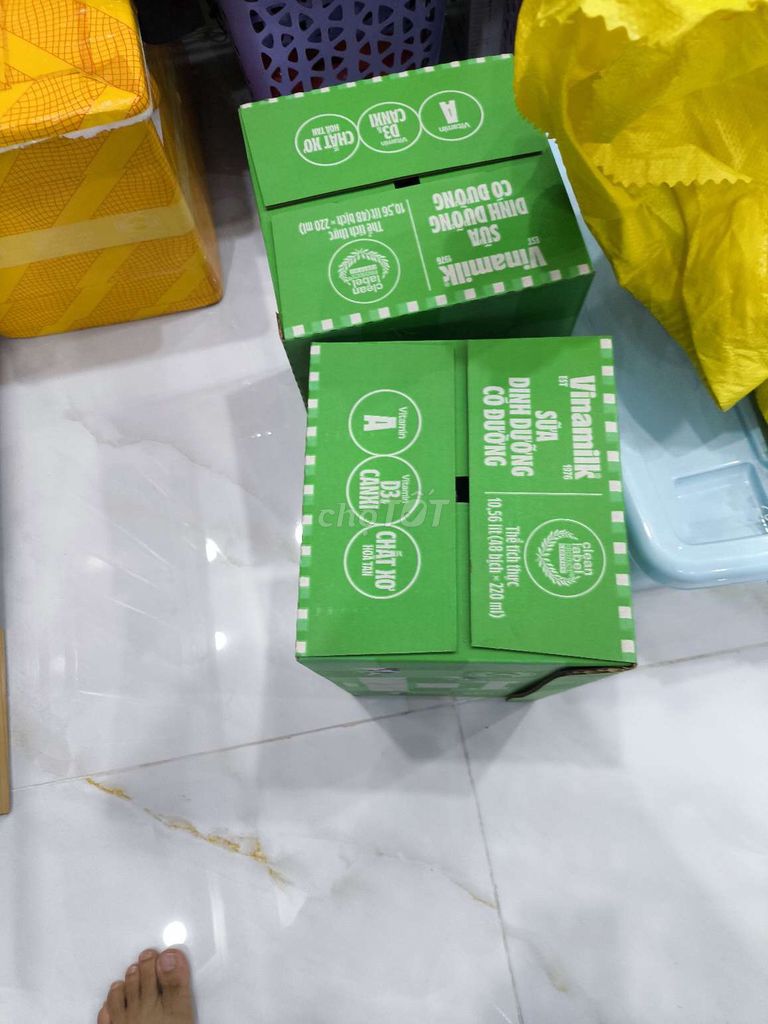 Sữa dinh dưỡng Vinamilk 220ml Thùng Xanh lá. Mua bán Đồ ăn, thực phẩm và các loại khác tại Thành phố Biên Hòa Đồng Nai được đăng bởi hiếu hình 1