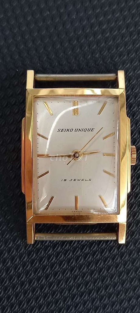 Đồng hồ Seiko Unique Nam Vàng Kim loại. Mua bán Đồng hồ tại Thành phố Tân An Long An được đăng bởi Nguyễn Viết Sử hình 1
