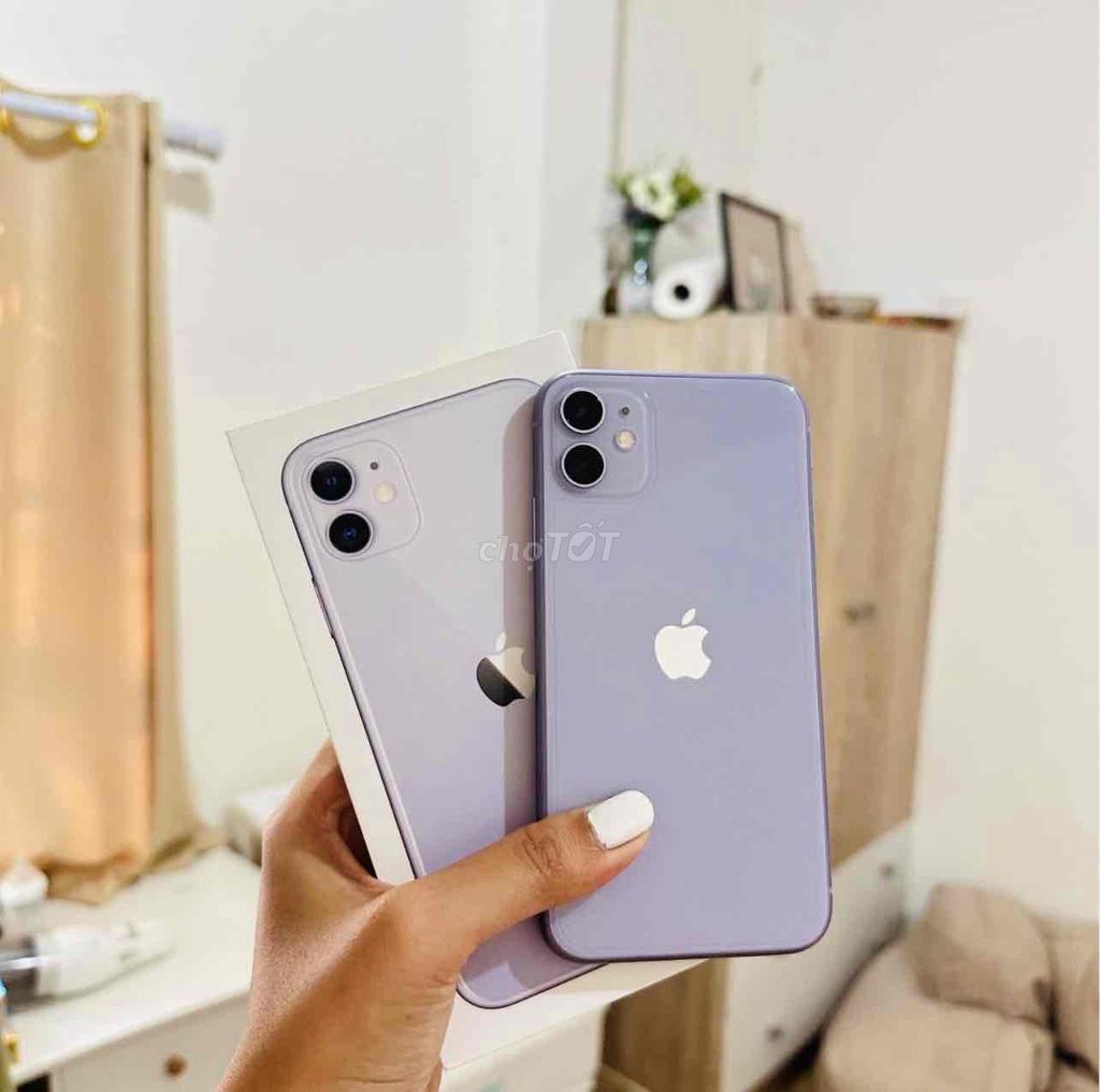 iPhone 11 128GB Tím FULLBOX KENG BH APPLE 2023. Mua bán Điện thoại tại Quận 10 Tp Hồ Chí Minh được đăng bởi iStockHCM hình 1