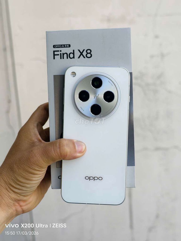 Oppo Find X8 5G 512GB Trắng. Mua bán Điện thoại tại Quận 5 Tp Hồ Chí Minh được đăng bởi TY  MON MOBILE hình 1