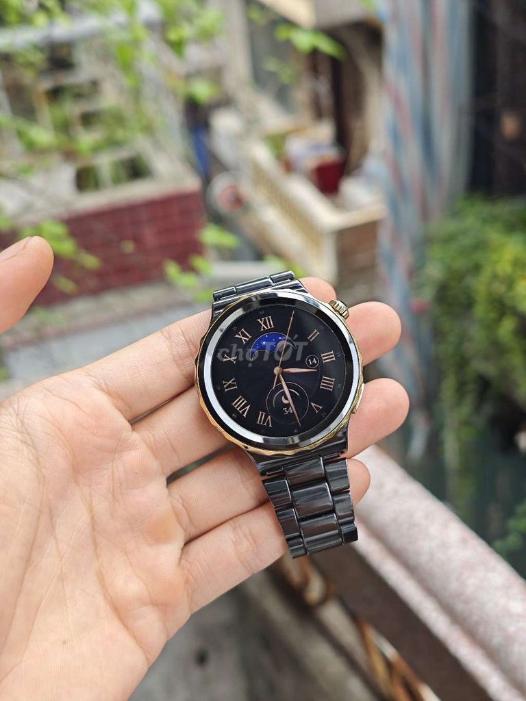 Huawei GT 3 Pro Gốm Đen Fullbox. Mua bán Thiết bị đeo thông minh tại Quận Ba Đình Hà Nội được đăng bởi Nguyễn Thanh Sơn hình 1