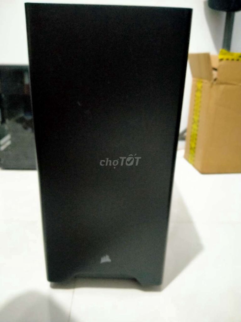 Vỏ case Corsair Đen Bể kính, hư nút nguồn. Mua bán Linh kiện (RAM, Card...) tại Thành phố Cao Lãnh Đồng Tháp được đăng bởi Mồn Lèo hình 1