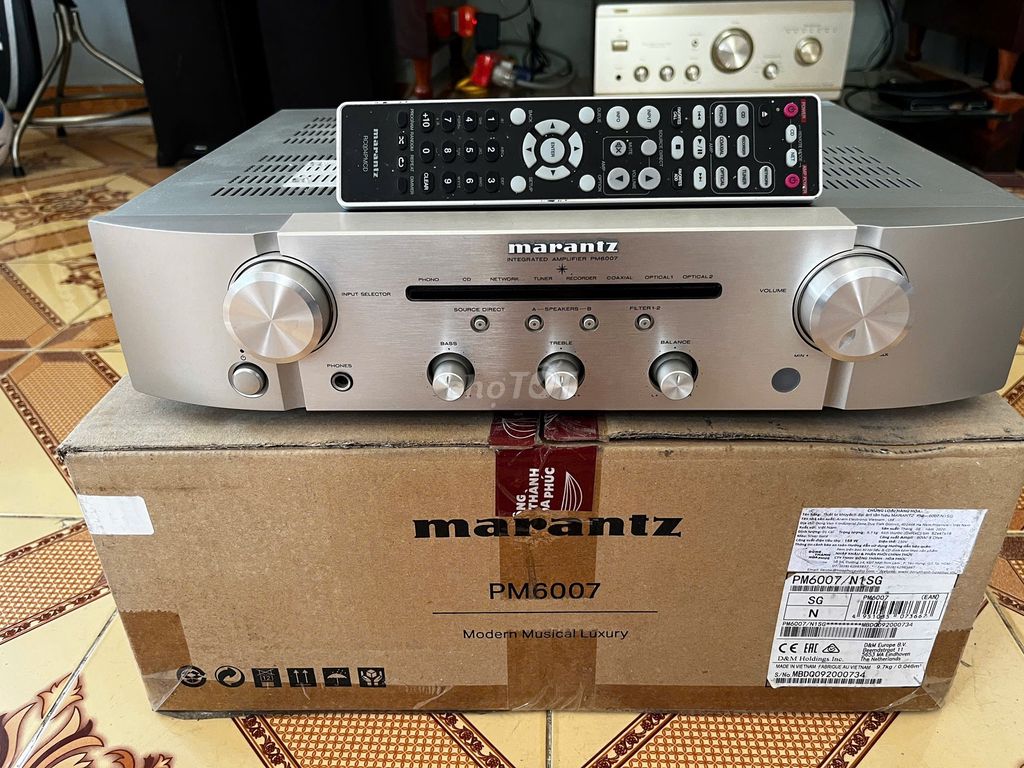 Amply Marantz PM6007 Bạc. Mua bán Tivi, Âm thanh tại Thành phố Cam Ranh Khánh Hòa được đăng bởi Tran V Toan hình 1