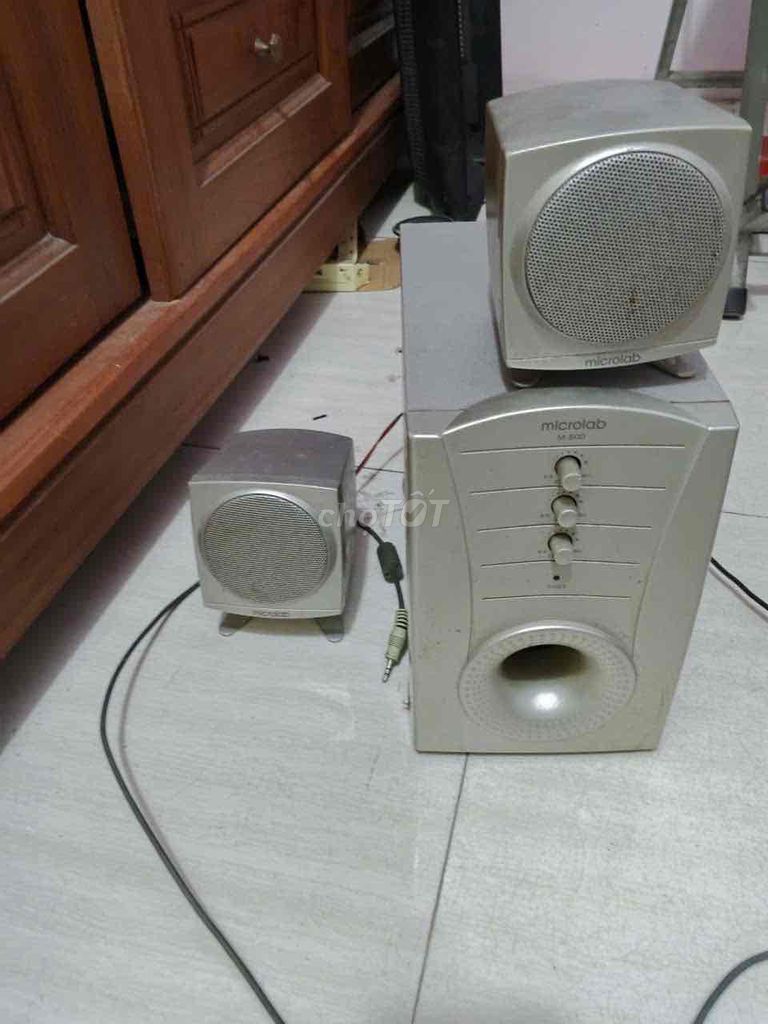 Loa vi tính Microlab M-200 Bạc. Mua bán Tivi, Âm thanh tại Quận Long Biên Hà Nội được đăng bởi Điện tử hàng bãi  hình 1