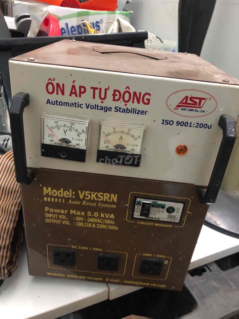 Ổn áp AST V5KSRN. Mua bán Đồ chuyên dụng, Giống nuôi trồng tại Huyện Quốc Oai Hà Nội được đăng bởi vui vẻ mỗi ngày hình 1