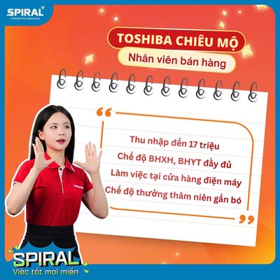 Tuyển nhân viên bán hàng tại Thái thụy