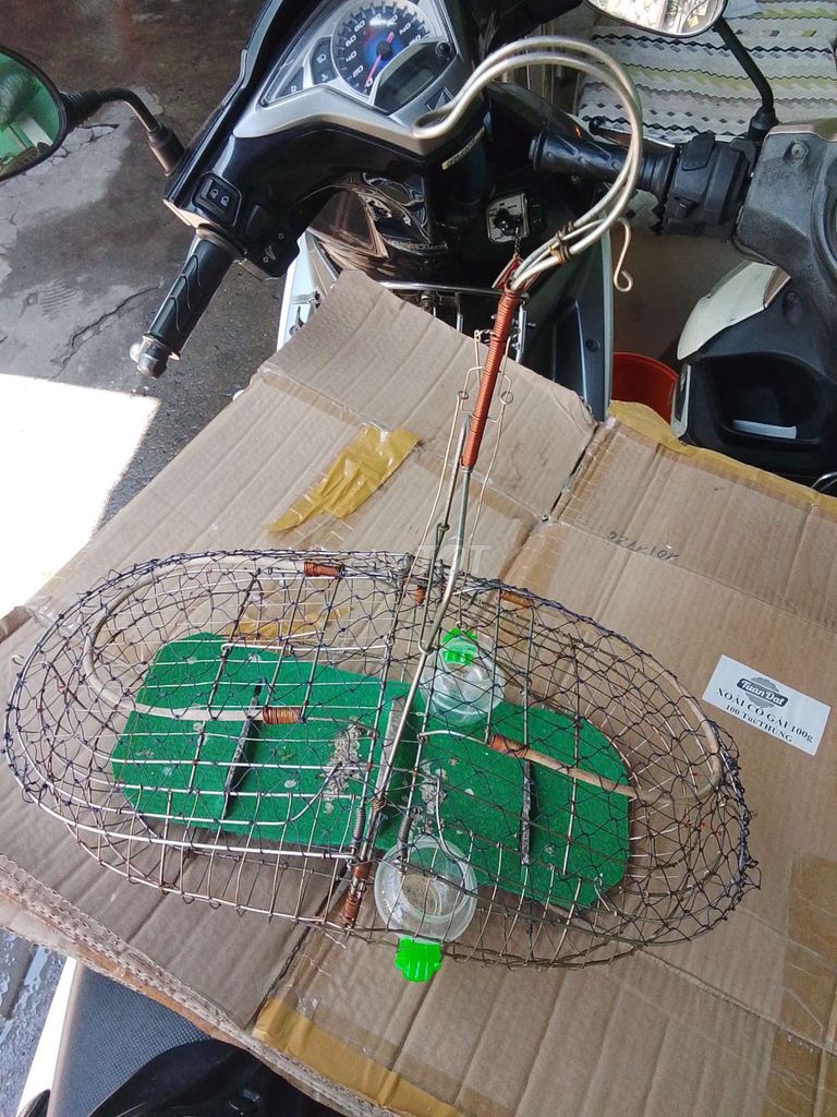 Lụp bẫy chim Inox chòe than hay chòe lửa. Mua bán Phụ kiện, Thức ăn, Dịch vụ tại Quận 6 Tp Hồ Chí Minh được đăng bởi Đặng Hoàng Tùng  hình 1