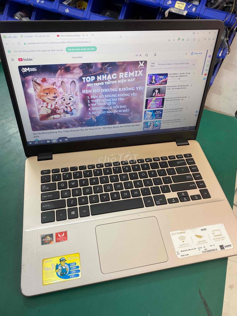 Asus X505 Ryzen 3 2200u 4gb ssd120gb màu vàng gold. Mua bán Laptop tại Quận Hà Đông Hà Nội được đăng bởi Nguyễn Thu hình 1