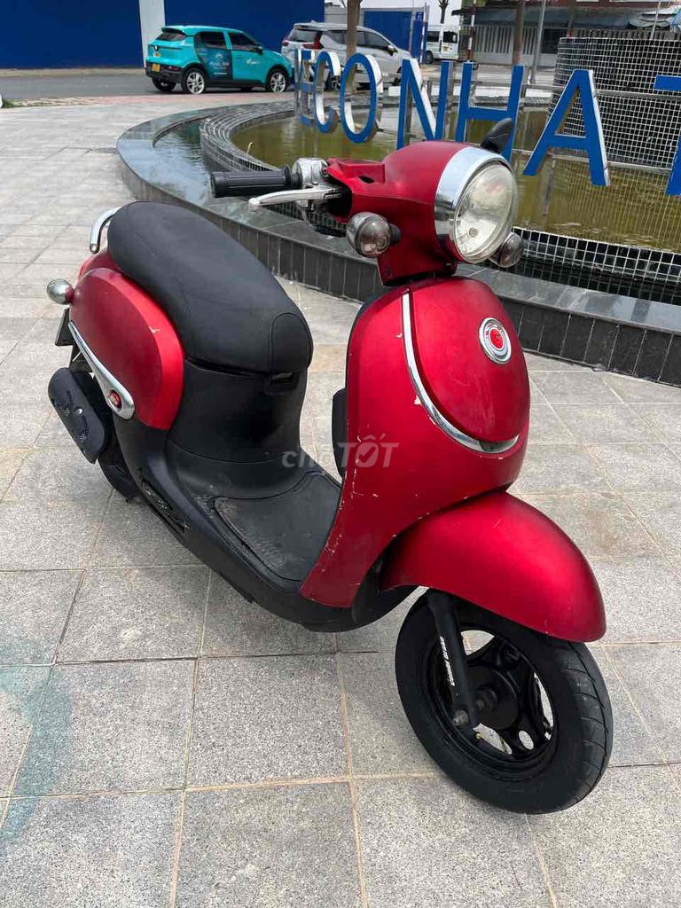 Ретро скутер 50cc автомат 2018 красный 9800 км
