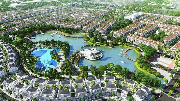 Bán nhà phố trệt 2 lầu 5x17 Phúc An city