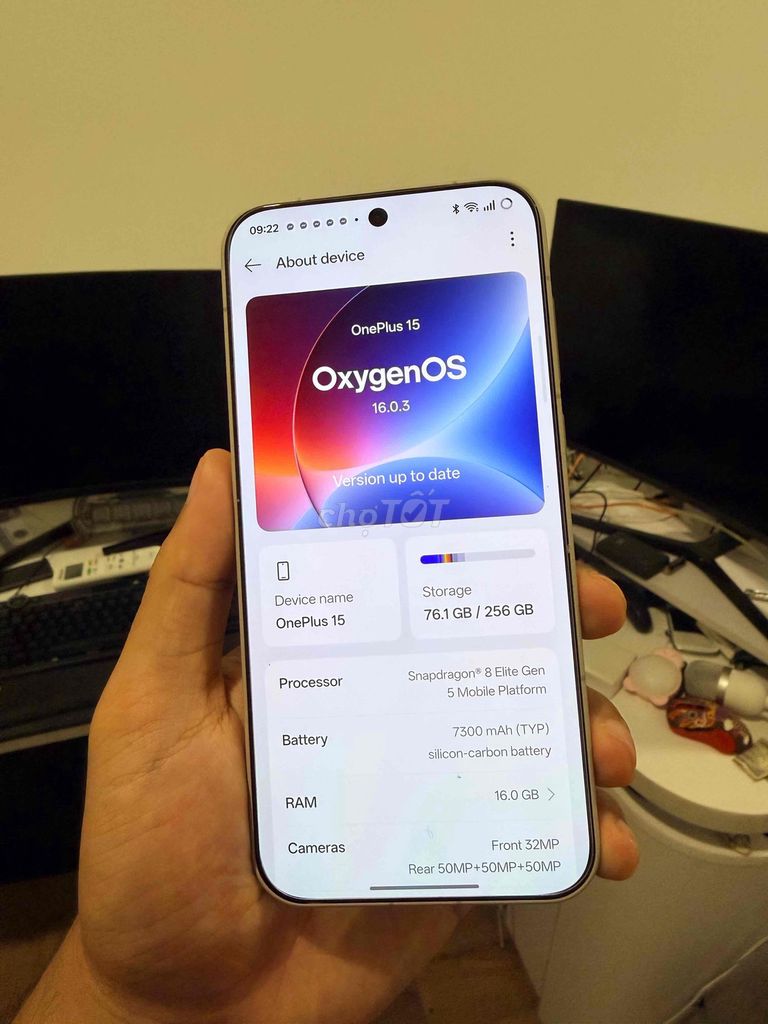 OnePlus 15 256GB Vàng cát. Mua bán Điện thoại tại Quận Bình Tân Tp Hồ Chí Minh được đăng bởi Bang Nguyen hình 1