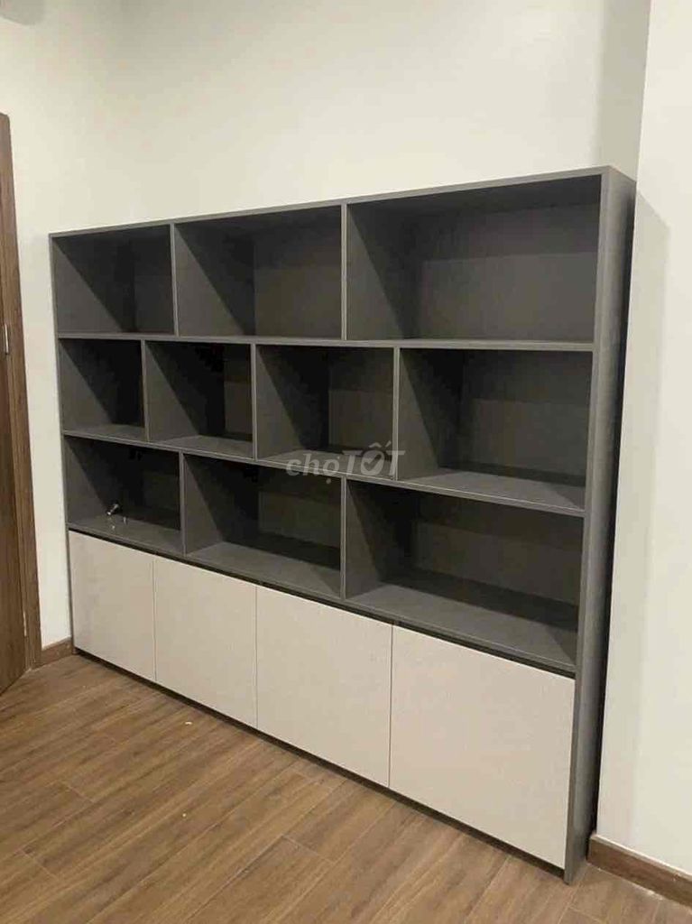 Kệ Sách Trưng bày hồ sơ gỗ MDF17li. Mua bán Tủ, kệ gia đình tại Thành phố Thuận An Bình Dương được đăng bởi T Decor hình 1