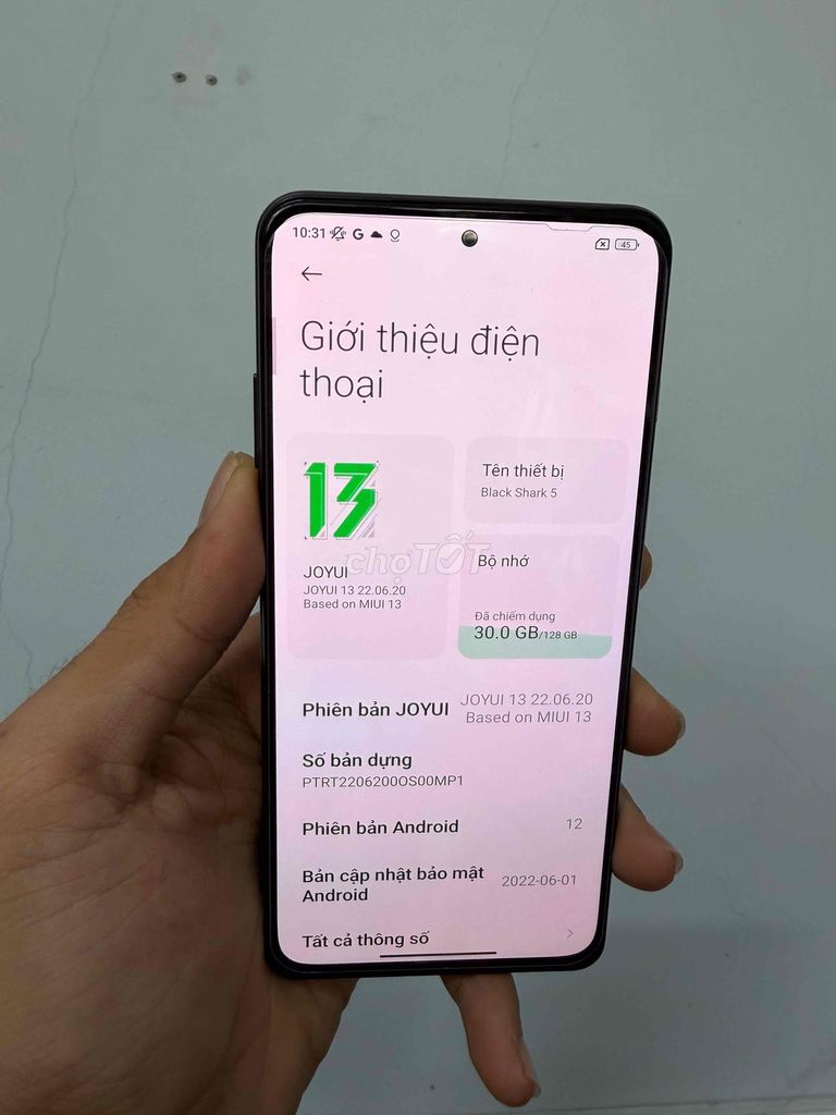 Black Shark Black Shark 5 12GB/128GB Đen. Mua bán Điện thoại tại Huyện Châu Thành Đồng Tháp được đăng bởi Điện Thoại Giá Tốt hình 1