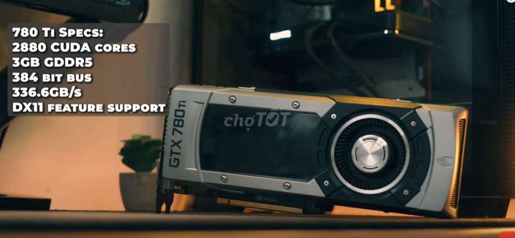 Bán card GTX 780 TI chuyên đồ họa game thủ