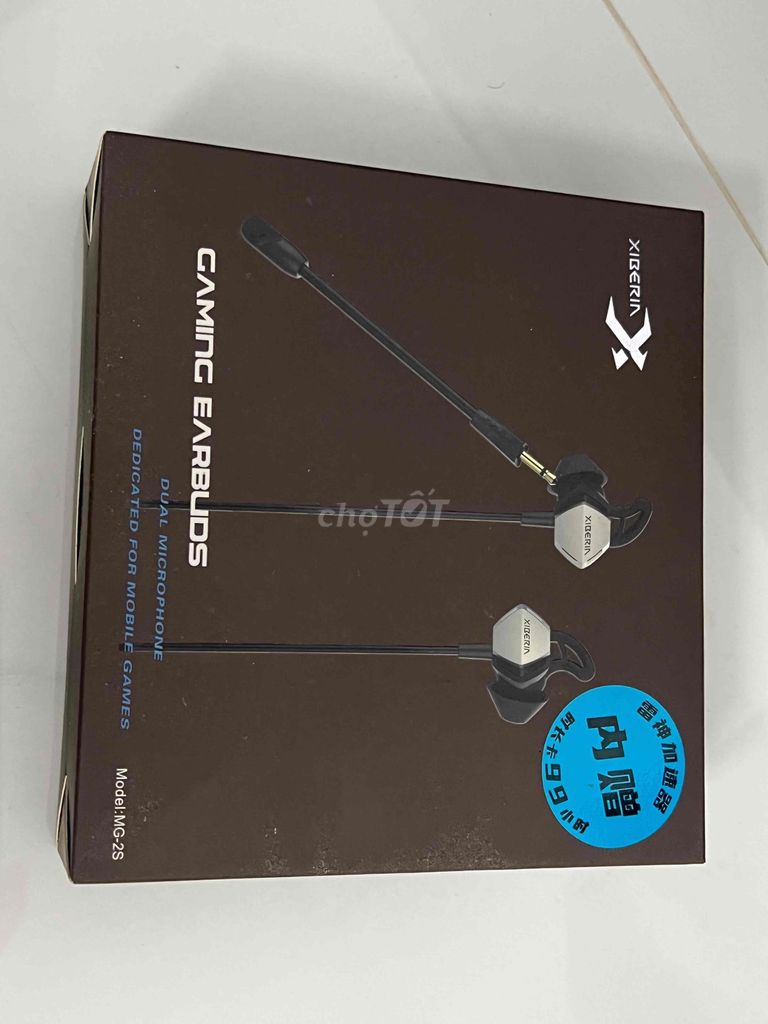 Tai nghe gaming Xiberia MG-2S Đen bạc có dây. Mua bán Tivi, Âm thanh tại Quận 6 Tp Hồ Chí Minh được đăng bởi BobbyBull hình 1