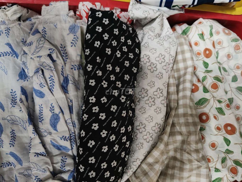 Vải Cotton 100%. Mua bán Mẹ và bé tại Thành phố Dĩ An Bình Dương được đăng bởi Hiền hình 1