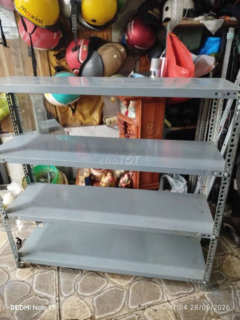 Kệ sắt màu Xám Mới. Mua bán Tủ, kệ gia đình tại Quận Ninh Kiều Cần Thơ được đăng bởi Út hình 1