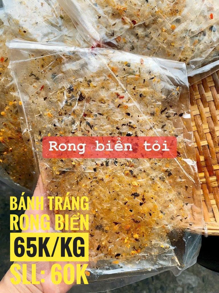 Bánh Tráng Rong Biển