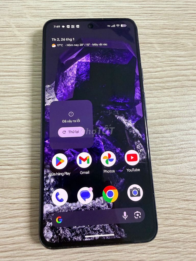 Google Pixel 8 Đen Đã qua sử dụng. Mua bán Điện thoại tại Huyện Ia Grai Gia Lai được đăng bởi Bình hình 1