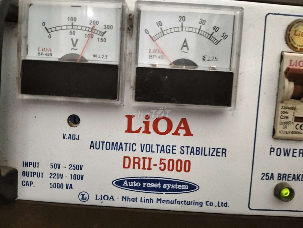 Ổn áp Lioa DRII-5000. Mua bán Đồ chuyên dụng, Giống nuôi trồng tại Huyện Xuân Trường Nam Định được đăng bởi Phạm Toàn hình 1