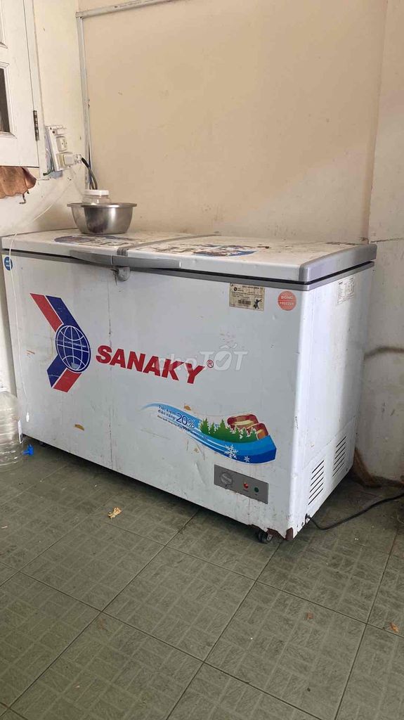 Tủ đông Sanaky 2 ngăn Đã qua sử dụng. Mua bán Tủ lạnh tại Quận Gò Vấp Tp Hồ Chí Minh được đăng bởi Lê vân hình 1