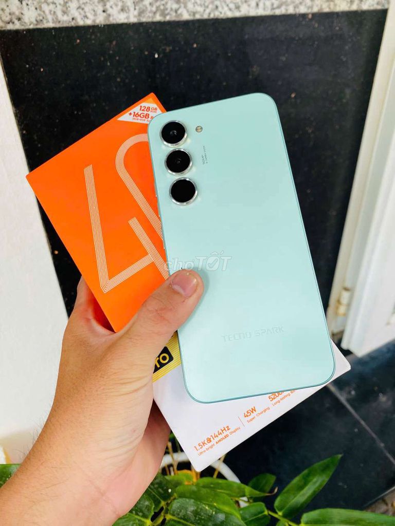 Tecno Spark 40 Pro ( 8G / 128G ) Full Box BH Dài. Mua bán Điện thoại tại Quận Ninh Kiều Cần Thơ được đăng bởi Nhựt Mobile hình 1