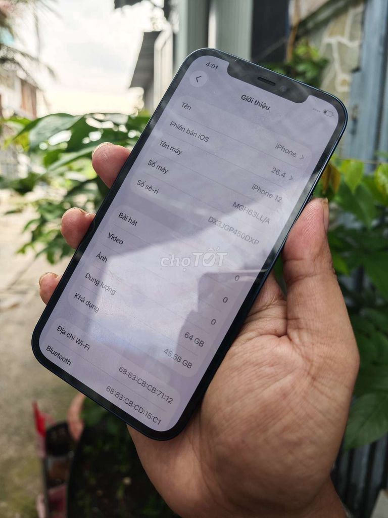 iphone 12 64gb zin áp. Mua bán Điện thoại tại Huyện Bình Chánh Tp Hồ Chí Minh được đăng bởi Lâm mobiphone hình 1