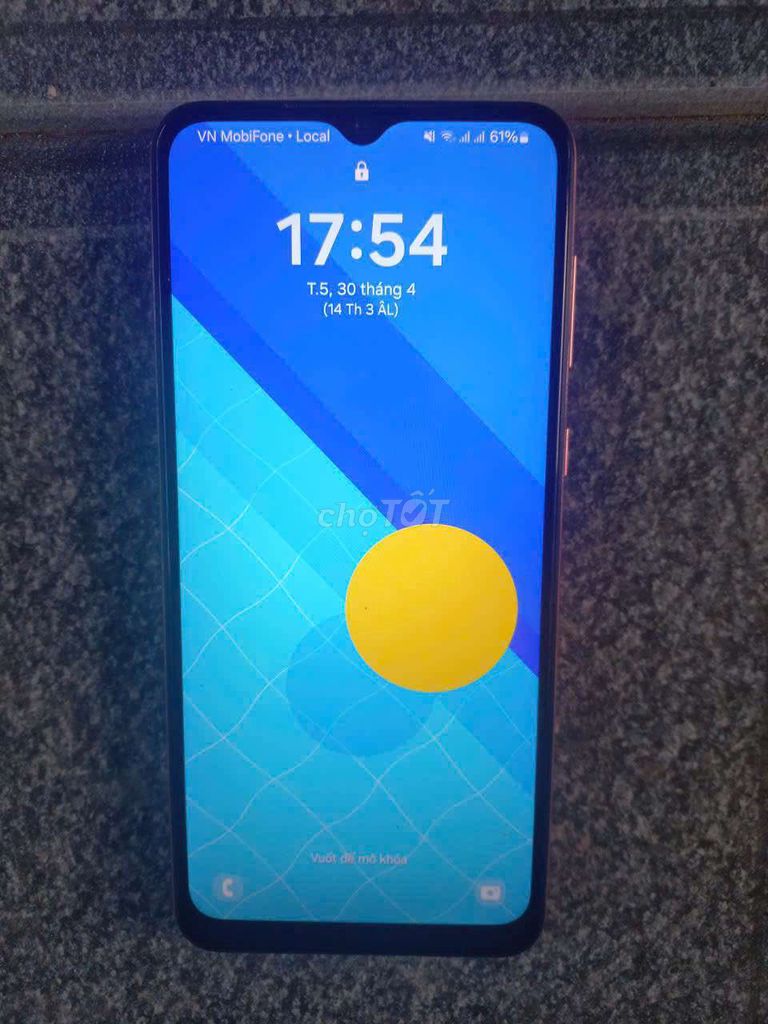 Samsung Galaxy A04 Vàng hồng. Mua bán Điện thoại tại Huyện Thuỷ Nguyên Hải Phòng được đăng bởi Thu Vinh hình 1