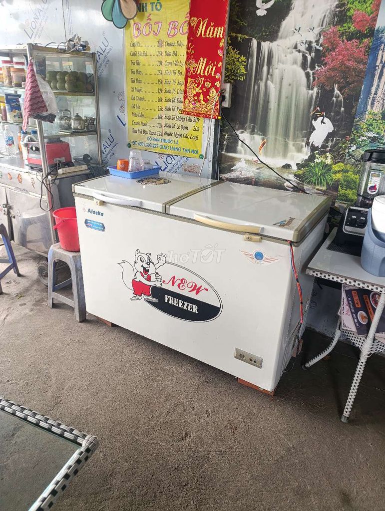 Tủ đông Alaska Trắng đã sử dụng. Mua bán Tủ lạnh tại Huyện Cần Giuộc Long An được đăng bởi Cafe Bối Bối hình 1