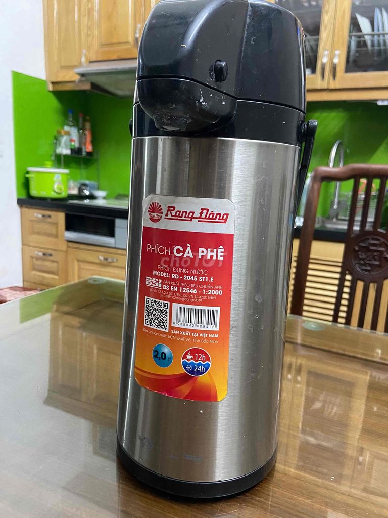 phích cà phê rạng đông loại 2L