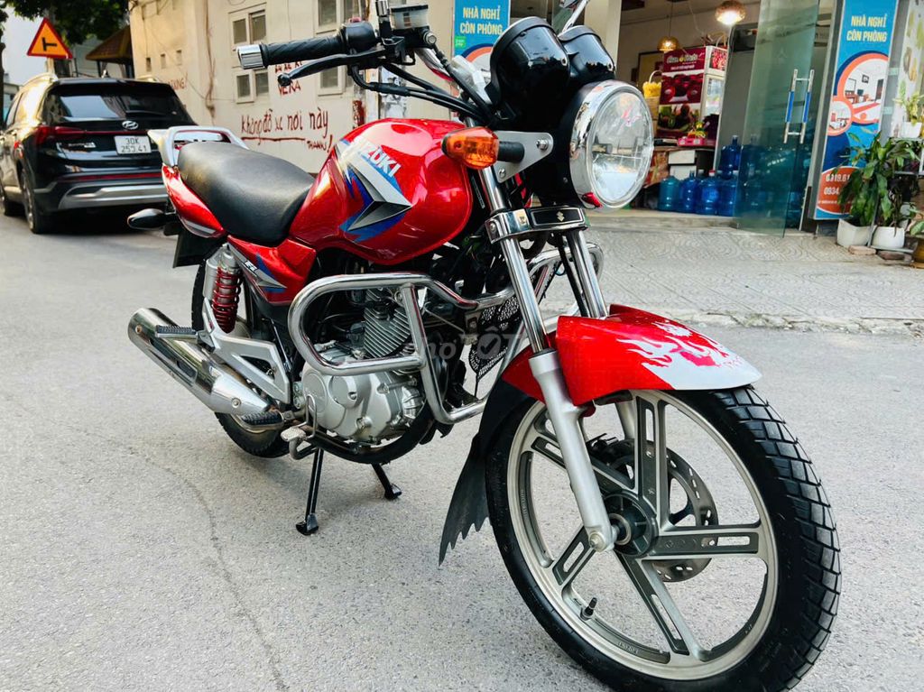 Suzuki EN150-A Đỏ. Mua bán Xe máy tại Quận Nam Từ Liêm Hà Nội được đăng bởi MAI HÒA hình 5