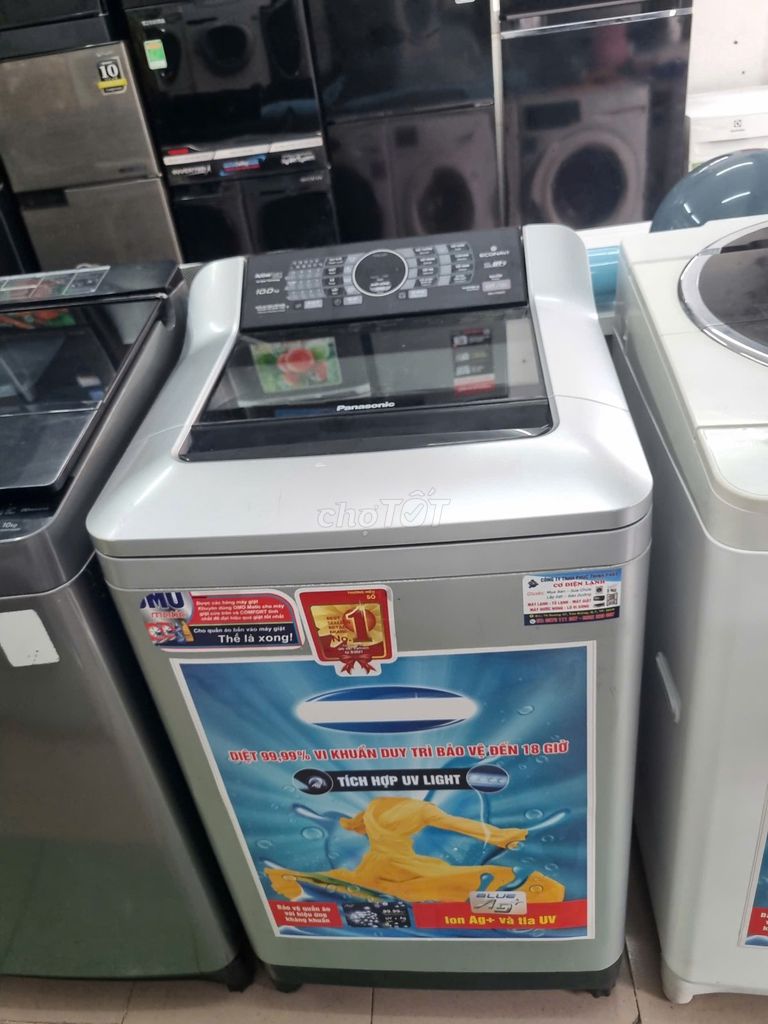Thanh lý Máy giặt Panasonic 10kg chạy tốt có ship. Mua bán Máy giặt tại Quận 4 Tp Hồ Chí Minh được đăng bởi Pi trần hình 1