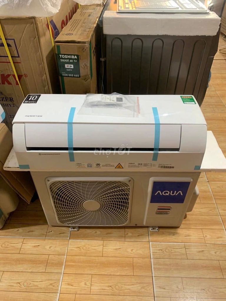 Máy lạnh Aqua inverter giá rẻ trả góp 0 qua bank