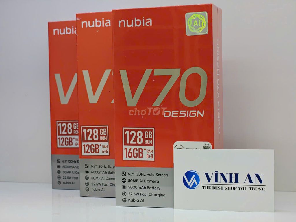 ZTE NUBIA V70 Design - Hàng NEW Chính Hãng. Mua bán Điện thoại tại Quận 11 Tp Hồ Chí Minh được đăng bởi Vinhanmobile hình 1