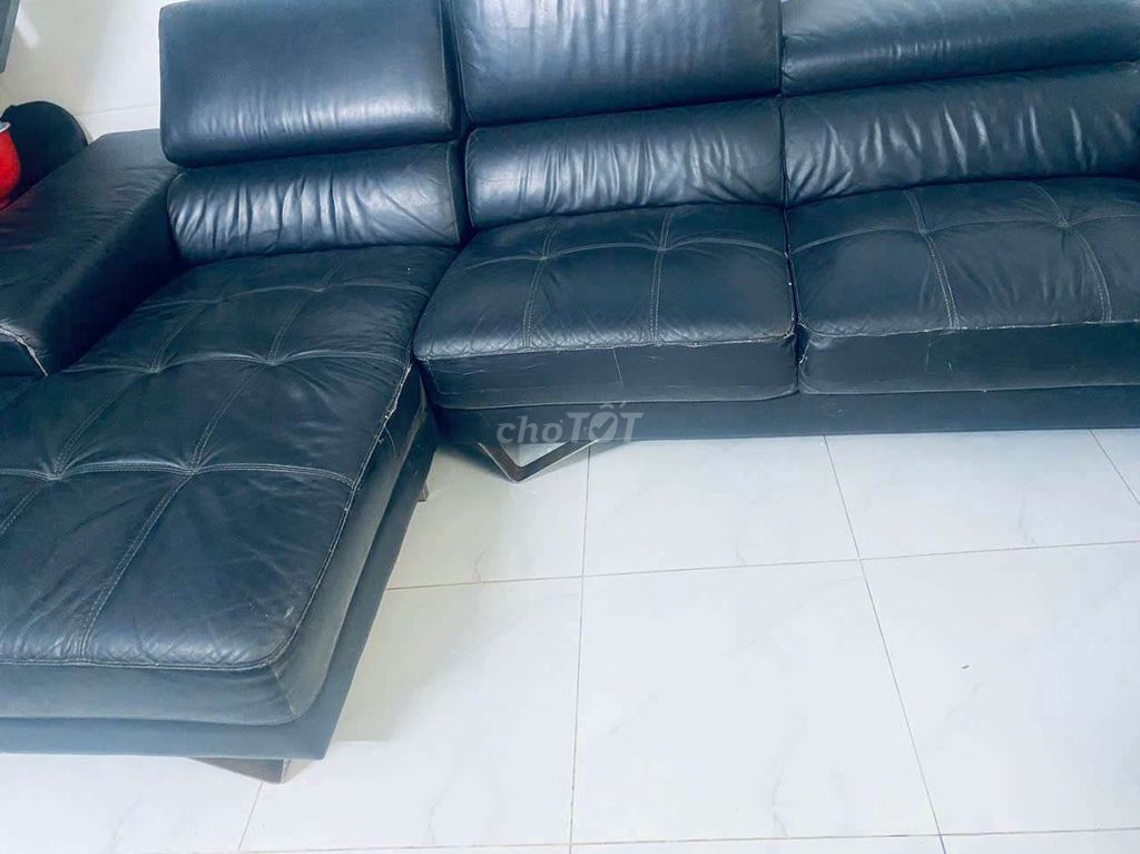 Thanh lí bộ sofa da cao cấp