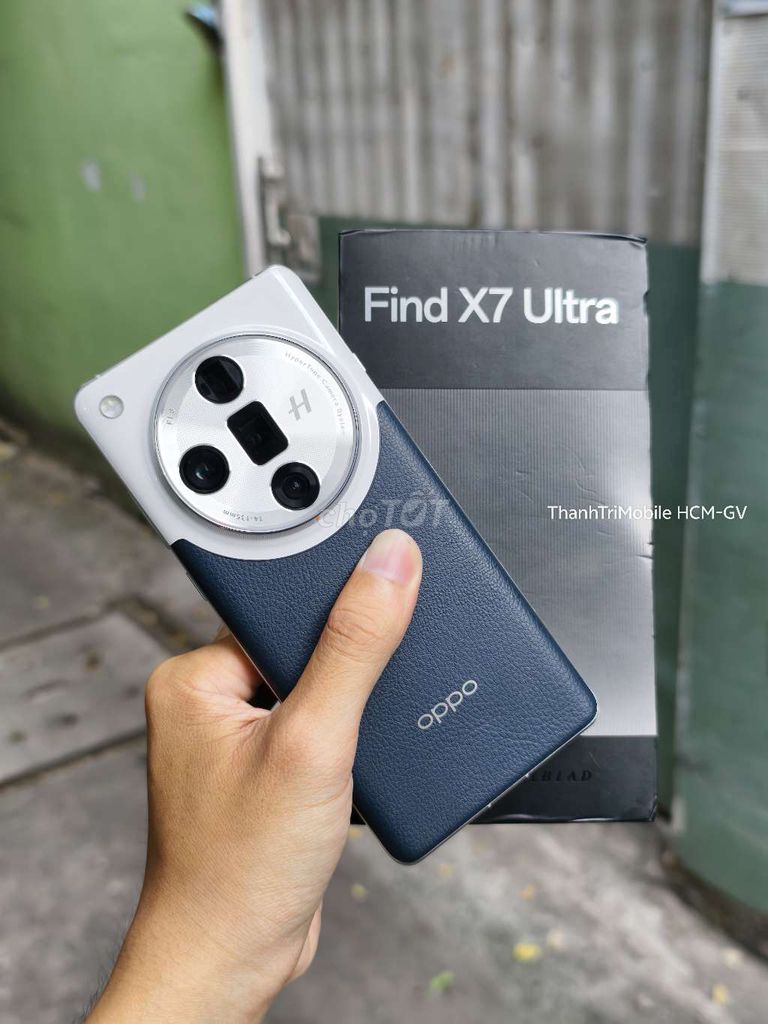 Oppo Find X7 Ultra Xanh 16/512 fullbox nội địa. Mua bán Điện thoại tại Quận Gò Vấp Tp Hồ Chí Minh được đăng bởi Thanh Tri hình 1