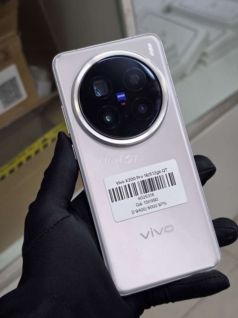 Vivo X200 Pro Dimensity 9400 16GB/512GB Bạc. Mua bán Điện thoại tại Thành phố Đà Lạt Lâm Đồng được đăng bởi Lộc Lá Mô Bai hình 1