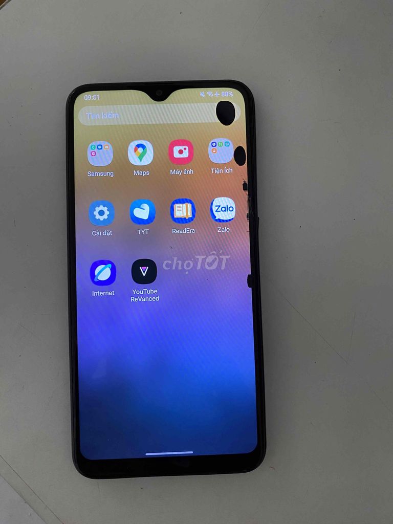 Samsung Galaxy A10 Xanh Dương 32GB màn bị mực như. Mua bán Điện thoại tại Quận Cẩm Lệ Đà Nẵng được đăng bởi Asia hình 1
