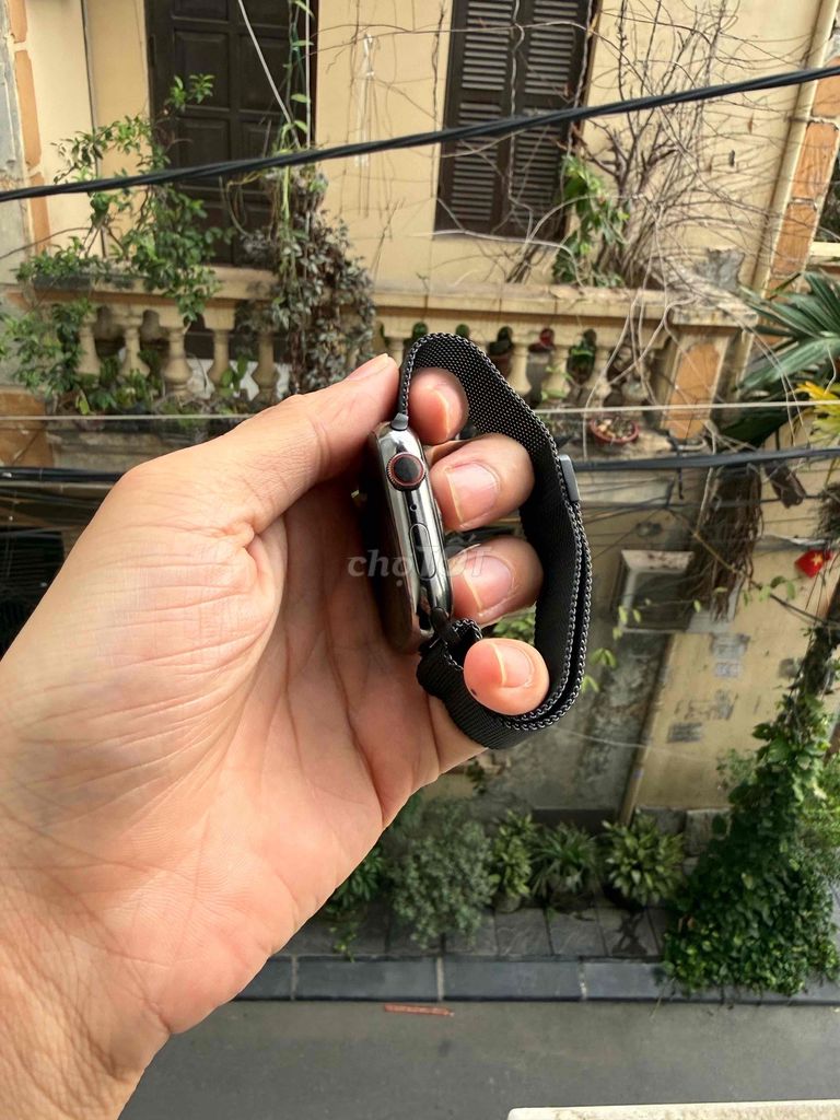 Apple Watch Series 7 Đen 45mm 96%. Mua bán Thiết bị đeo thông minh tại Quận Hoàng Mai Hà Nội được đăng bởi Khánh Nguyễn hình 1
