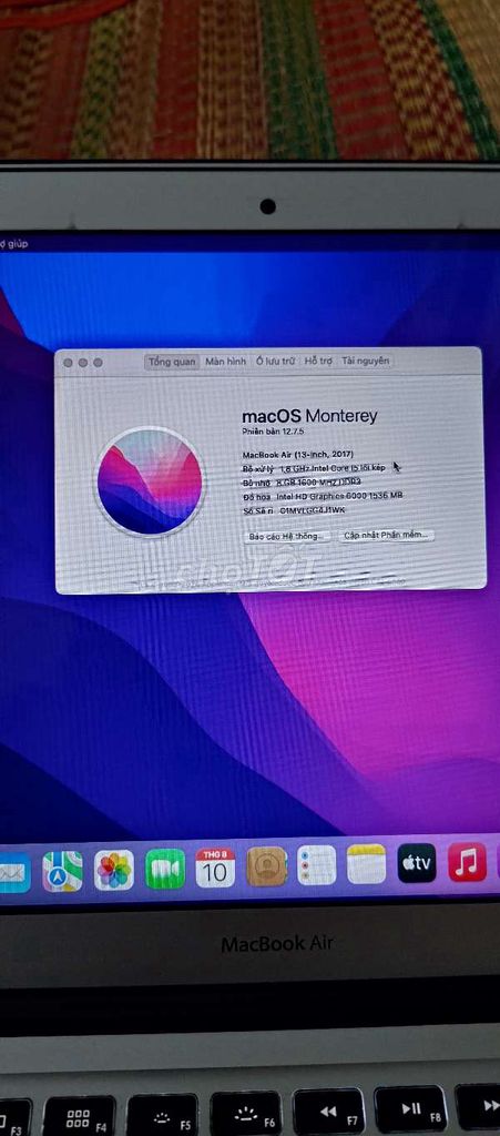 Hàng hiếm macbook air 2017. Mua bán Laptop tại Thành phố Bạc Liêu Bạc Liêu được đăng bởi Kỉ hình 2