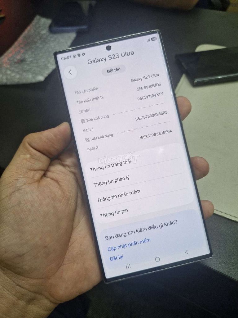Samsung S23 Ultra 256GB Chính hãng. Mua bán Điện thoại tại Quận Ninh Kiều Cần Thơ được đăng bởi nguyễn Trần Quân hình 1