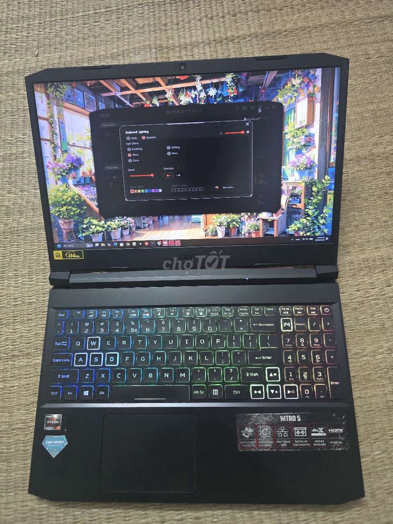 Acer Nitro 5 R7-5800H RTX3060 16GB/512GB. Mua bán Laptop tại Quận Gò Vấp Tp Hồ Chí Minh được đăng bởi Back hình 1