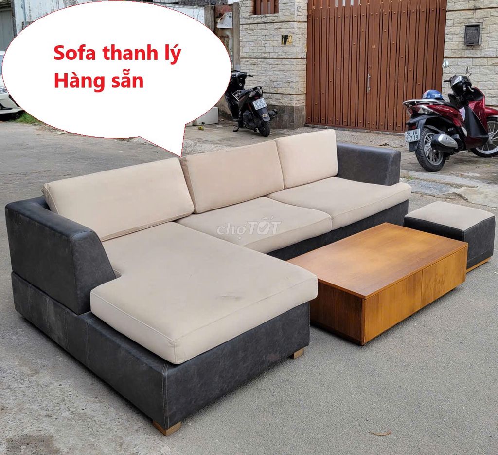 Sofa góc L bọc vải,sofa tiếp khách,sofa vải chữ U. Mua bán Bàn ghế tại Quận Gò Vấp Tp Hồ Chí Minh được đăng bởi Shop Nội thất Phú Nhàn hình 1
