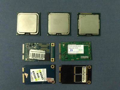 chip cpu G630, E5300, E4500 và ssd msata