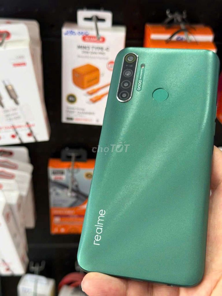 Realme 5i 32GB Xanh lá. Mua bán Điện thoại tại Thành phố Sóc Trăng Sóc Trăng được đăng bởi điện thoại giá sỉ 501lê Hồng Phong  hình 1